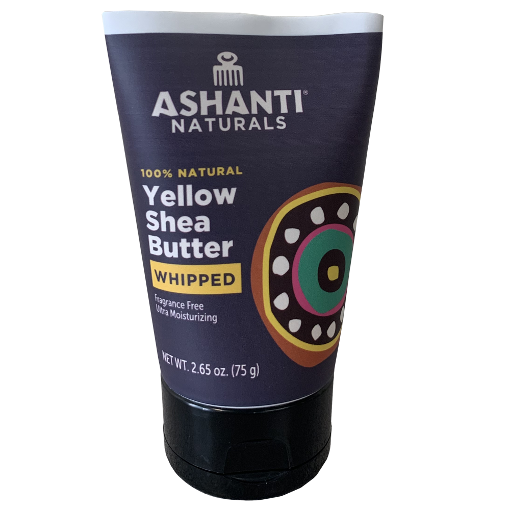 ASHANTI NATURALS 100% Yellow Shea Butter - Whipped