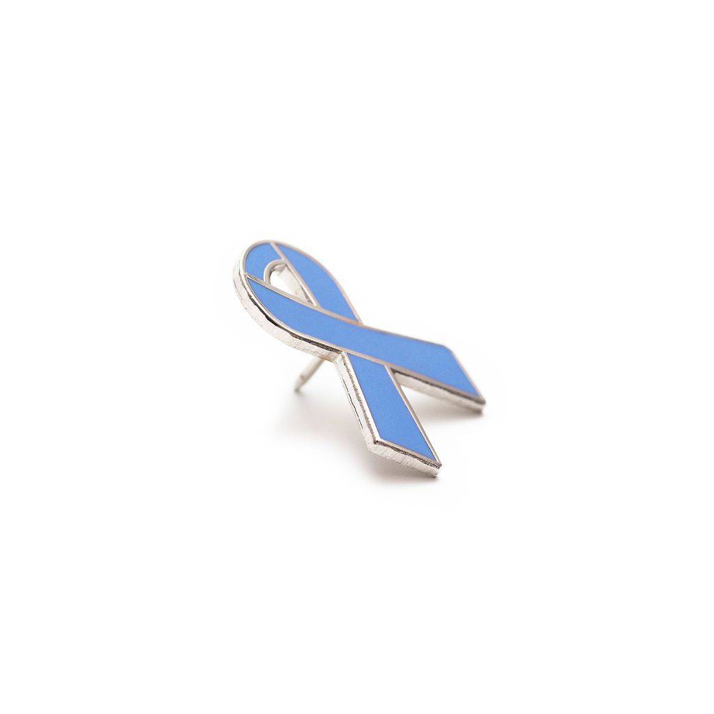 Periwinkle Awareness Ribbon Enamel Pin