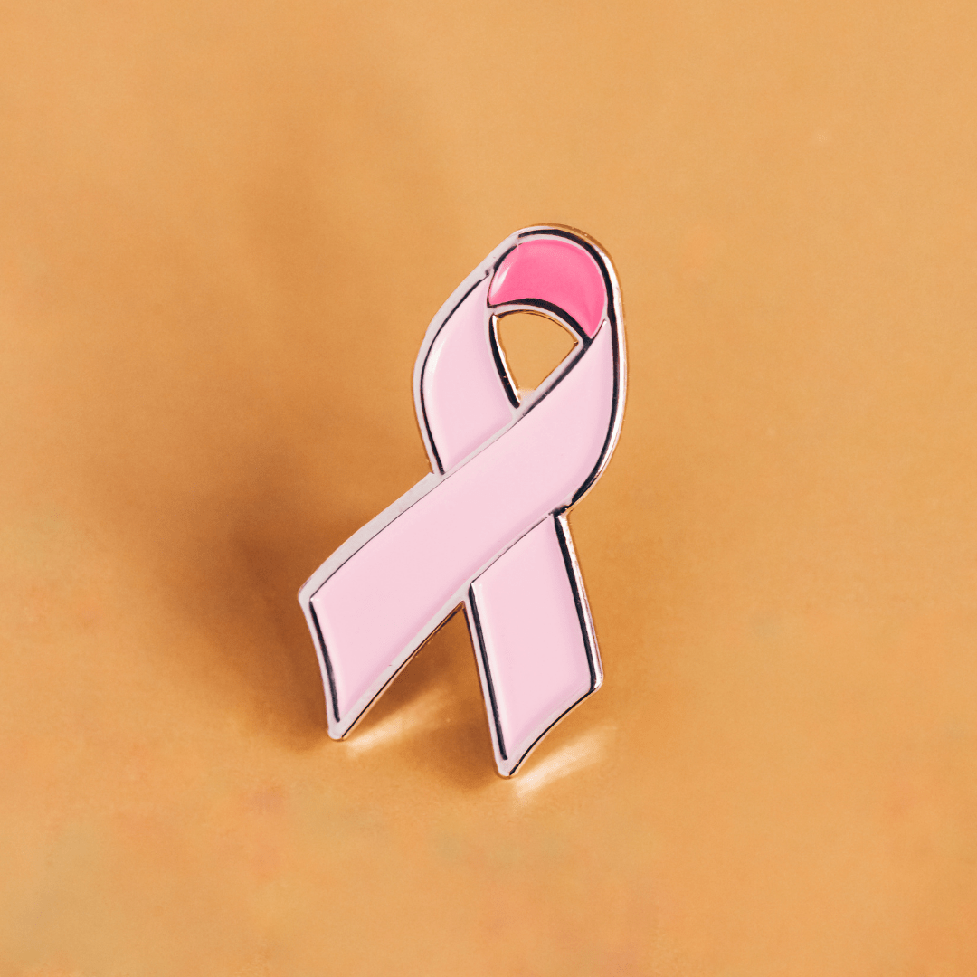 Soft Enamel Pink Awareness Ribbon Enamel Pin