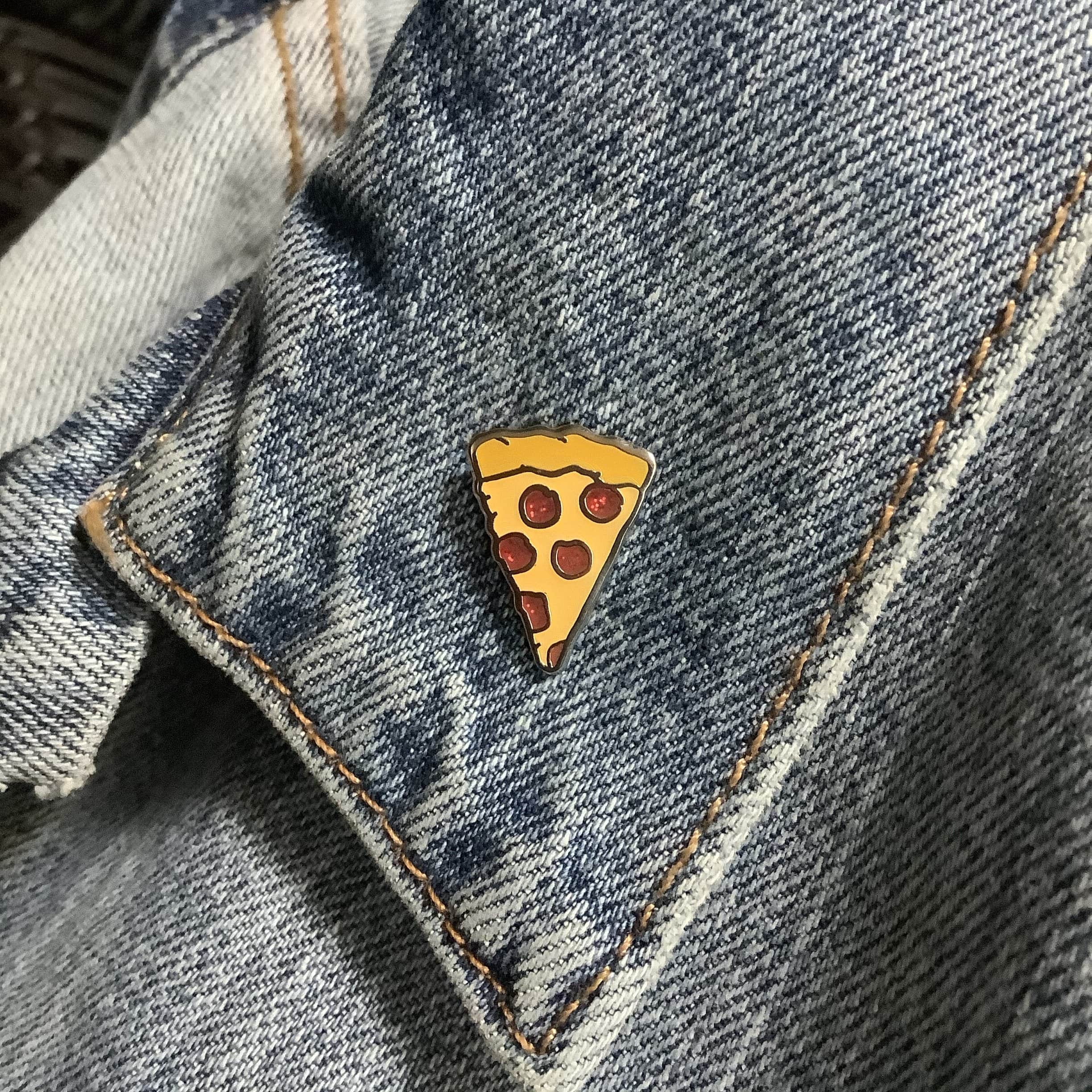 Pizza Enamel Pin