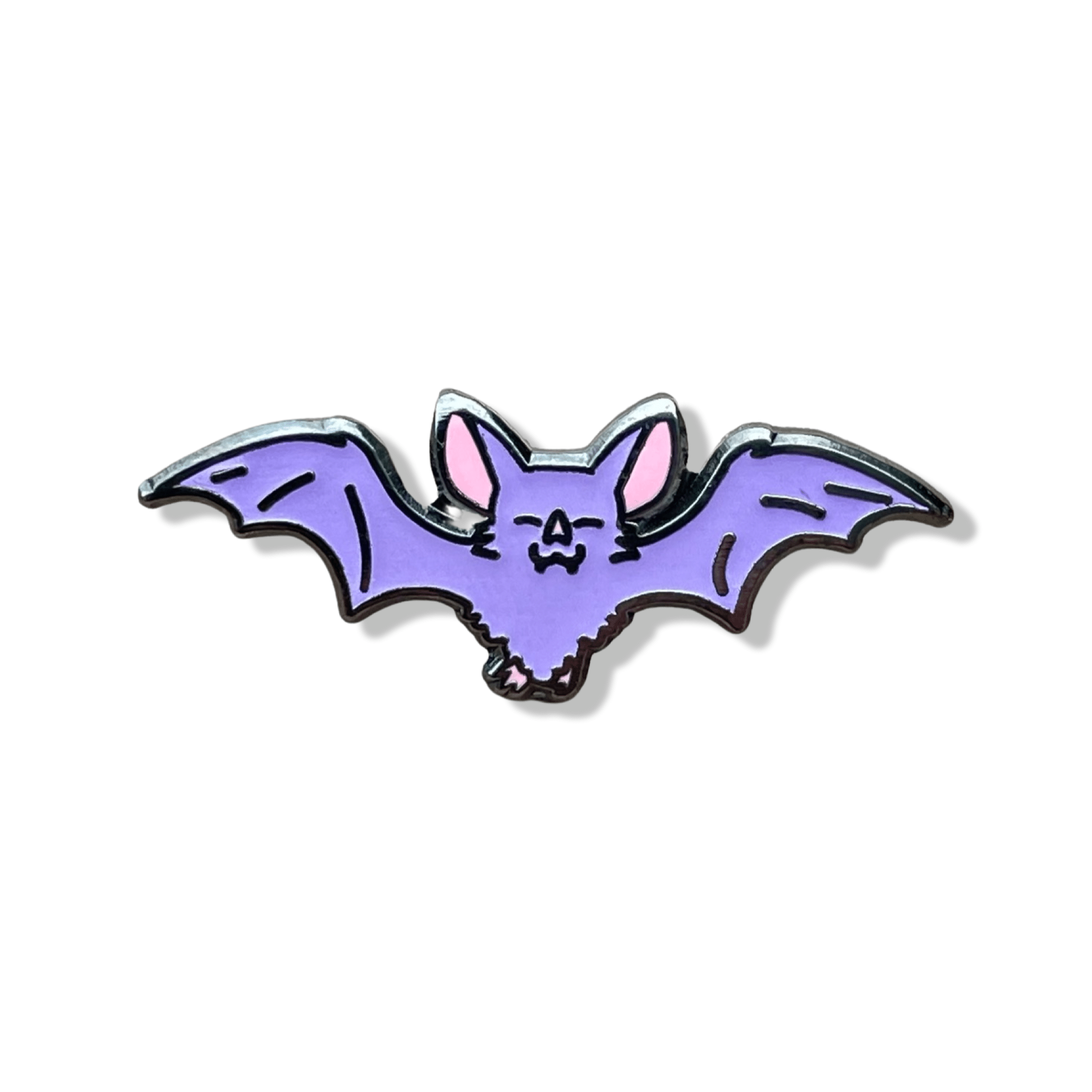 Purple Bat Enamel Pin
