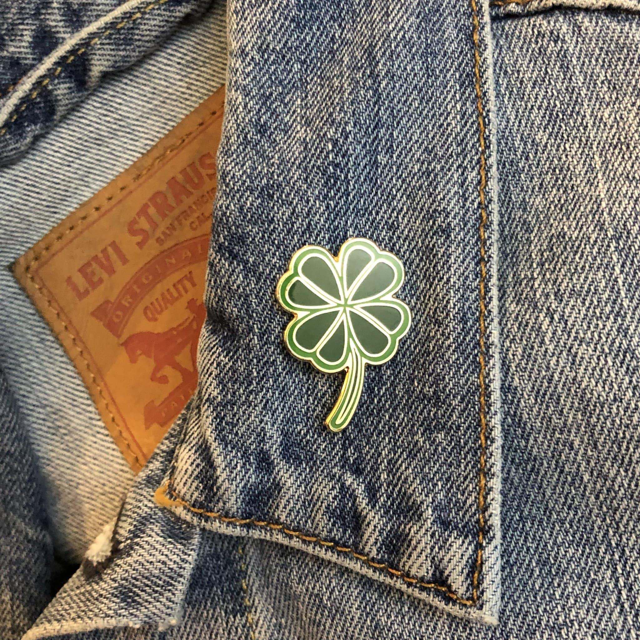 Shamrock Enamel Pin