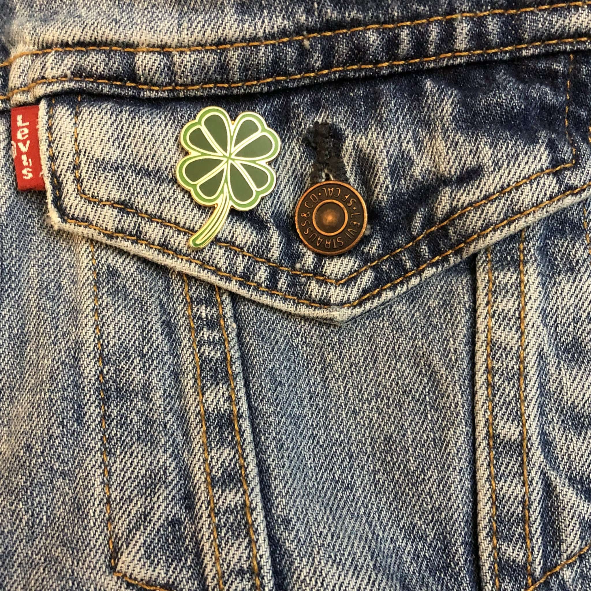 Shamrock Enamel Pin
