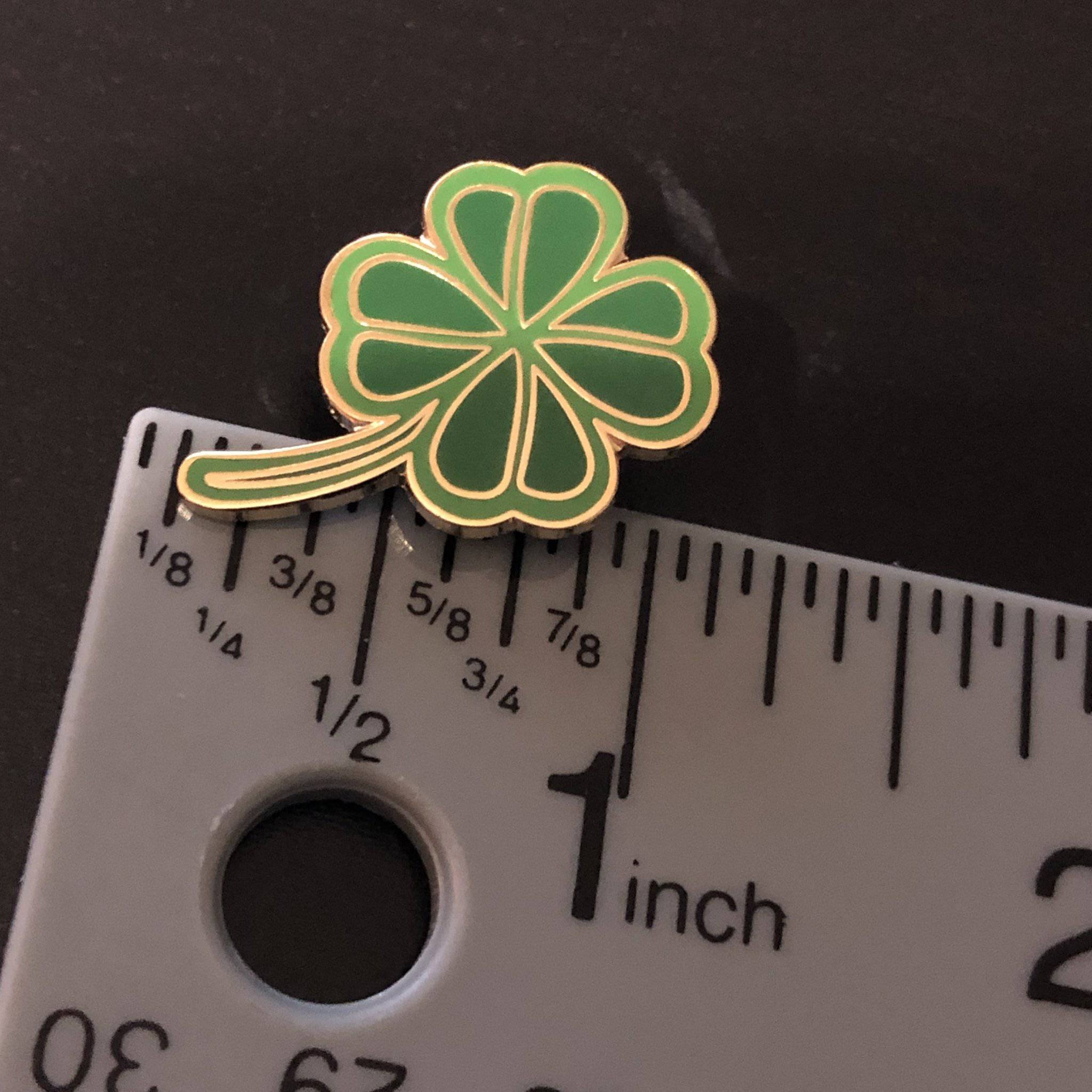 Small Shamrock Enamel Pin