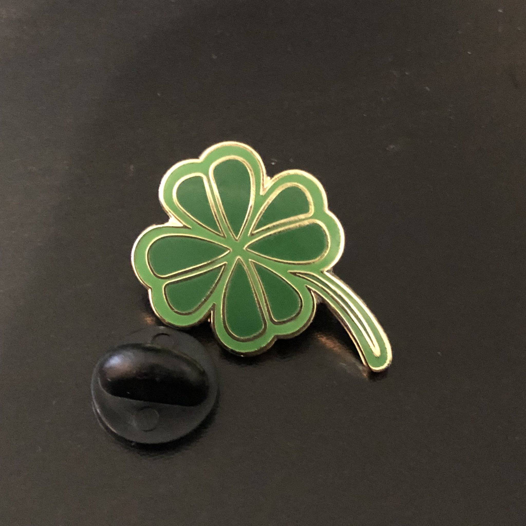 Small Shamrock Enamel Pin