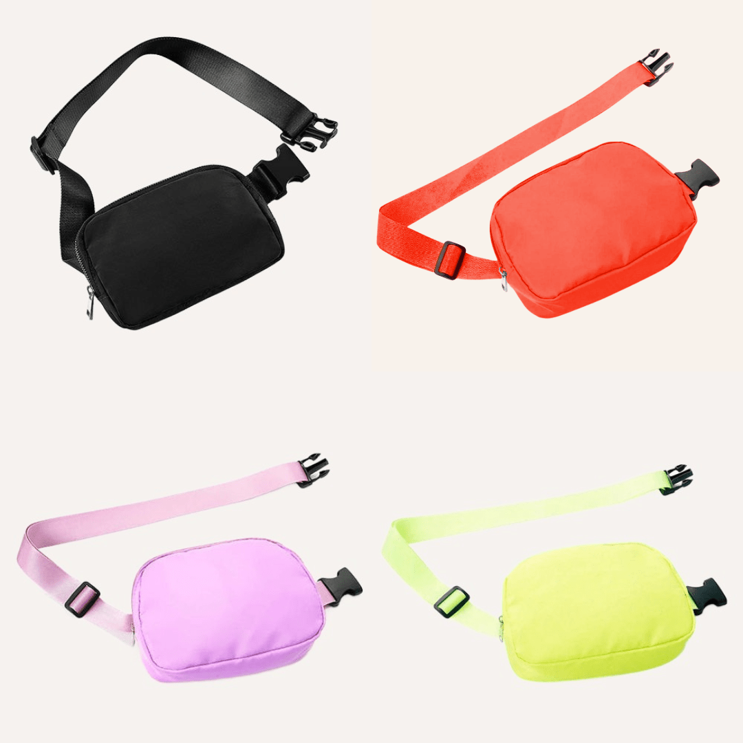 Unisex Fanny Pack & Crossbody Sling Bag | Travel Waist Pack
