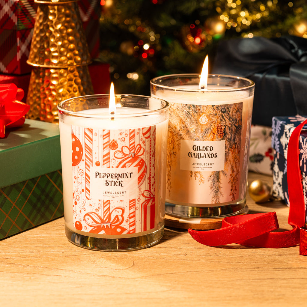 Gilded Garlands 18oz Home Jewelry Candle