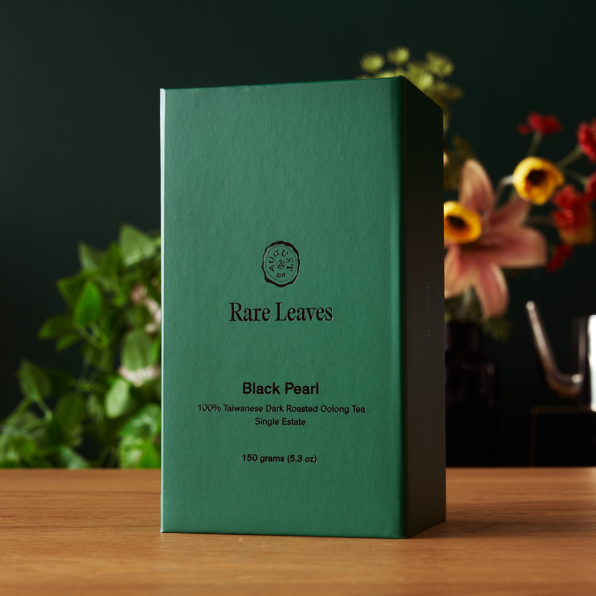 Rare Leaves Black Pearl - Single Estate Taiwanese Dark Roasted Oolong Tea