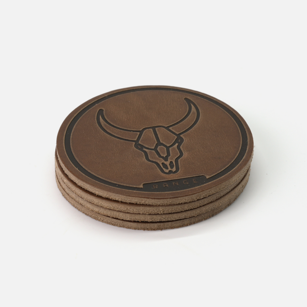 Skull Badge Coasters