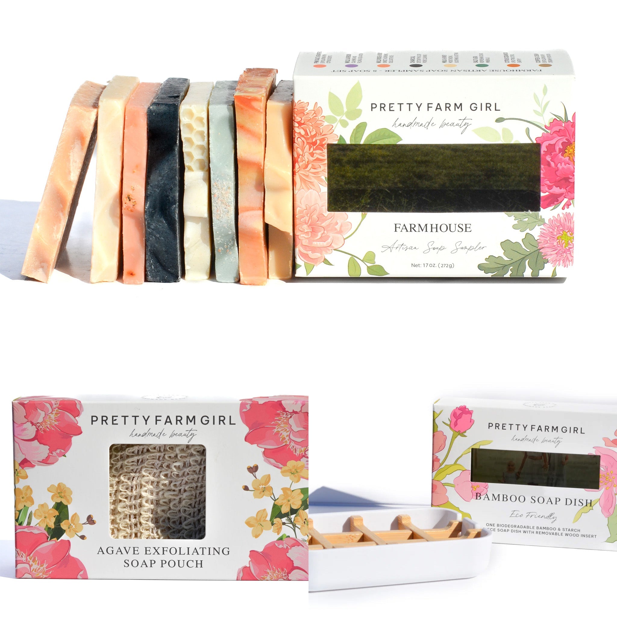 Farmhouse Artisan Goat Milk & Tallow Soap Sampler