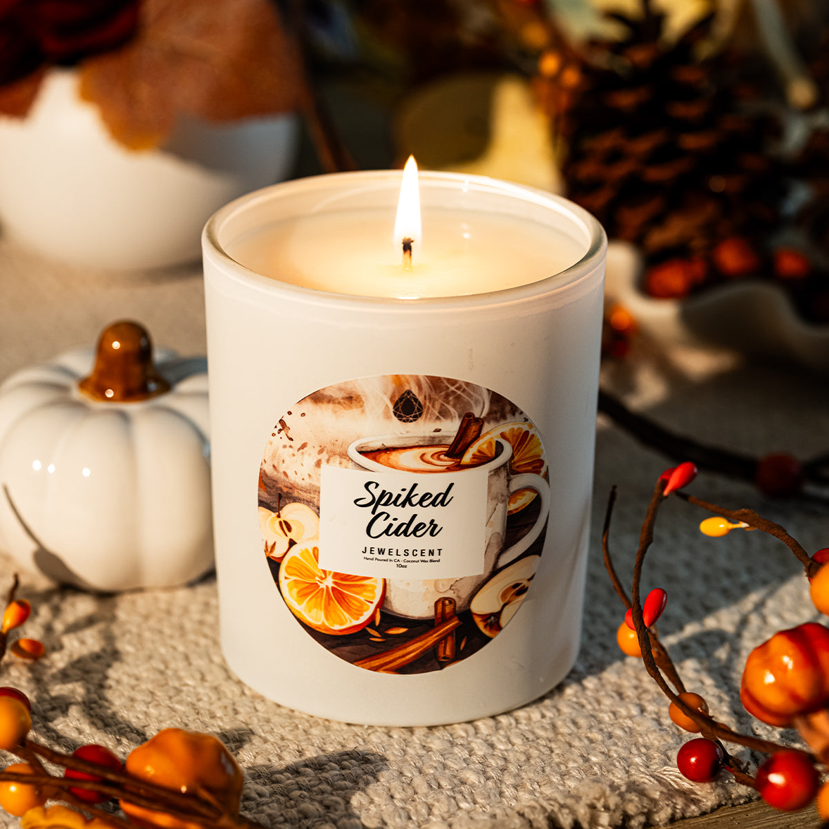 Spiked Cider 10oz Signature Jewelry Candle