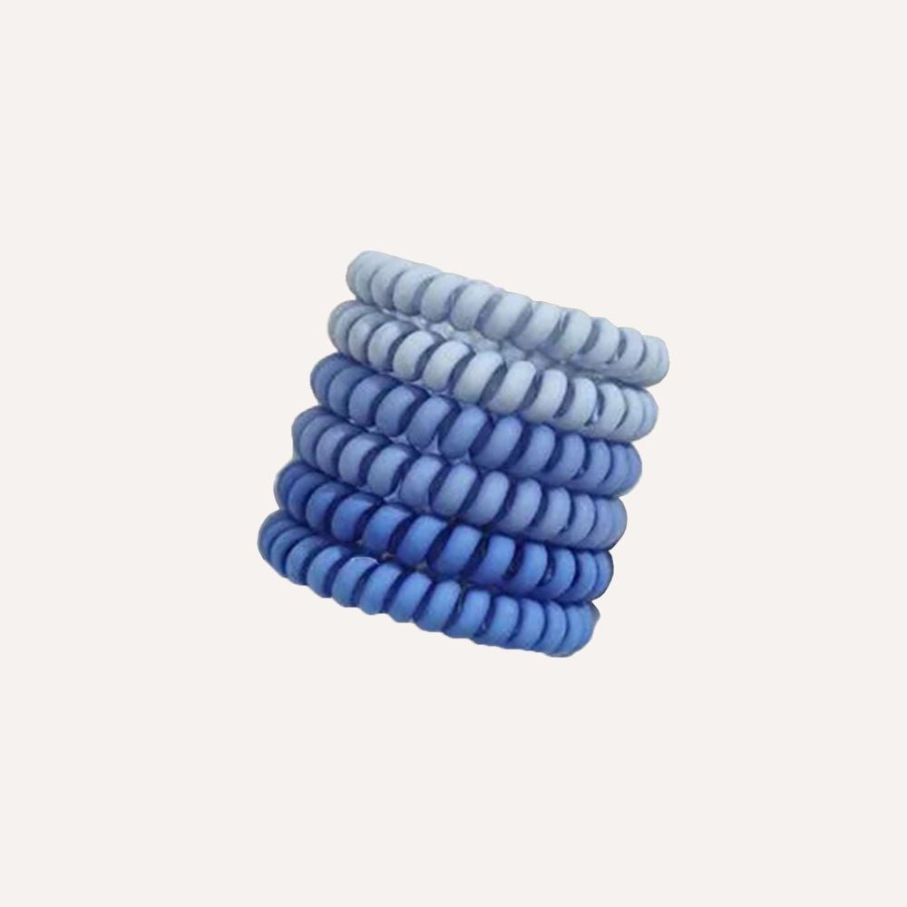 Spiral Hair Ties – No Breakage, No Crease, All-Day Hold