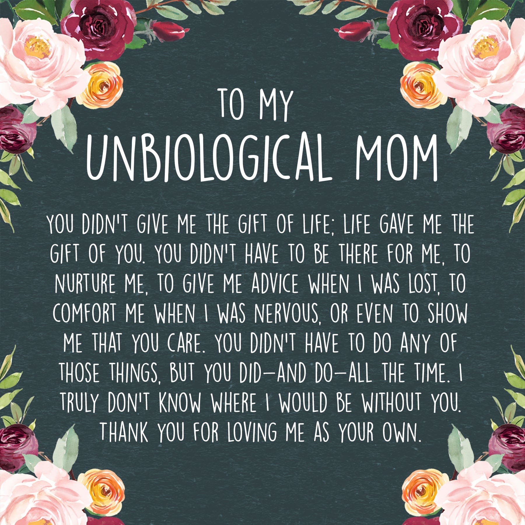 Unbiological Mom  Gift Box Set